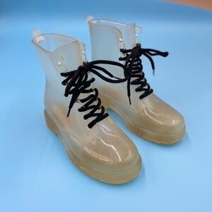 Transparent Womens Boots